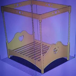 Dolls bed