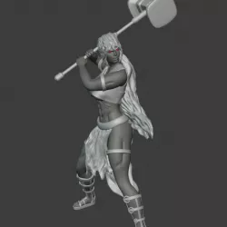Drow Barbarian