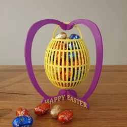 Easter basket and stand
