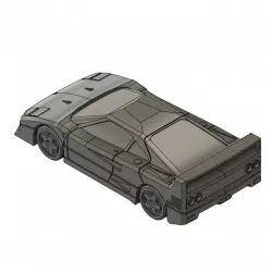 FERRARI F40 (PRINT-IN-PLACE)