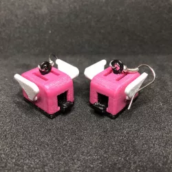 Flying Toaster Earrings