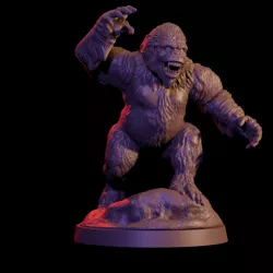 Frostgrave White Gorilla