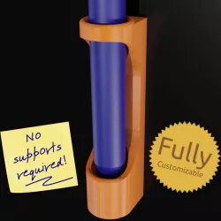 Fully Customizable Pen Holder Fridge Magnet