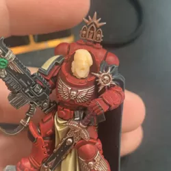 Hellstorm Wargaming Space Knight Marine Head Scan