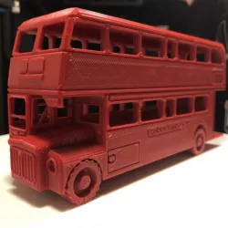 HERITAGE LONDON BUS (PRINT-IN-PLACE)