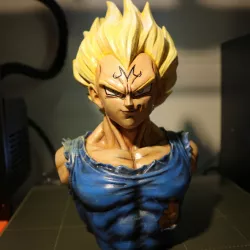 Majin Vegeta Bust