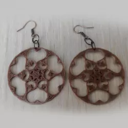Mandala earrings 12