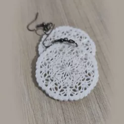 Mandala earrings 2