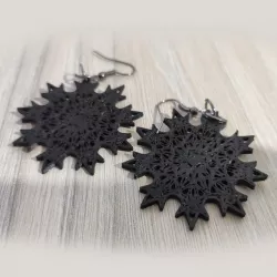 Mandala earrings 9