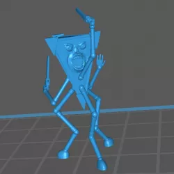 Modron - Tridrone - Geometric Warrior