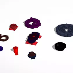 My custom beyblade undead Aries