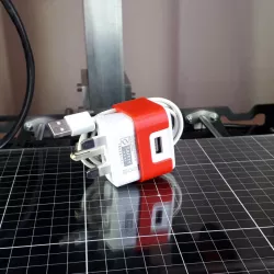 Phone charger cable tidy.
