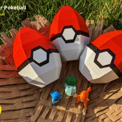 Pokeball Easter Egg Box Decoration