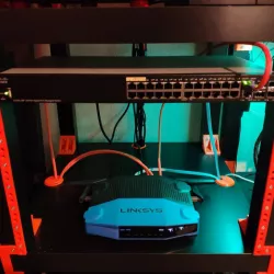 Prack-Rack; IKEA Lack Rack With Guide Rails