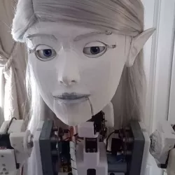 Robowaifu Animatronic Head (1:1 Human Sized)