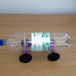 Rocket Car Race Chassis and Wheels