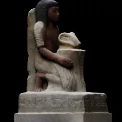 Sandstone statue of Paser