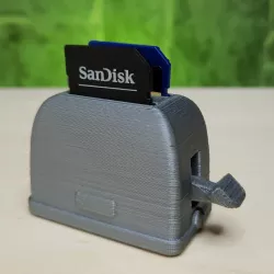 SD Card Toaster Print In Place