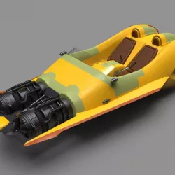 Star Wars Anakin speeder 3D print model