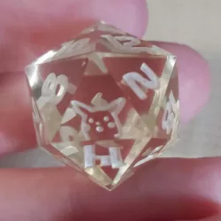Surprised Pikachu D20