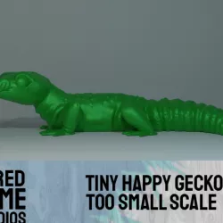 Tiny Happy Gecko