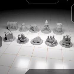 treasure tokens for tabletop and board games