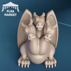 Unofficial Godzilla Monopoly - King Ghidorah