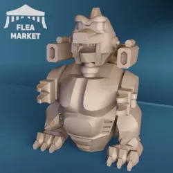 Unofficial Godzilla Monopoly - Mecha Godzilla