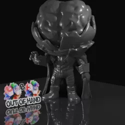 Zombie Mysterio A pop culture ad funko pop inspired model
