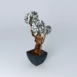 3D 3D tree tree 3D model