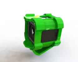 3d printed flexible cover for Gopro session