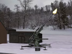 88mm Flak gun - WWII German 3D model