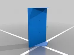 8th scale spitfire wing radiator flap