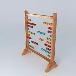 Abacus 3D model