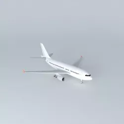 Airbus A310-300 3D model