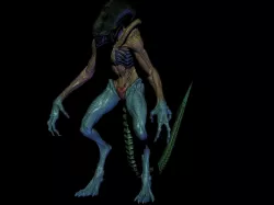 Alien runner 3D model