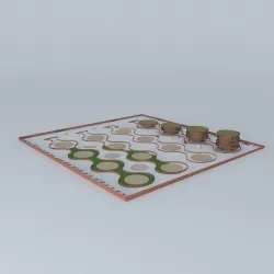 Ant walk 3D model
