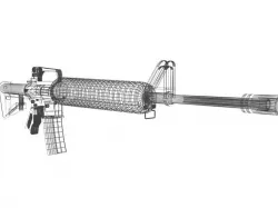 Ar15Gun 3D model