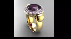 arabic design ring