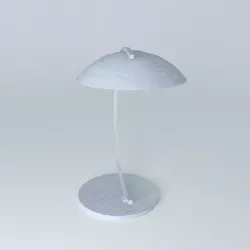 Art Deco lamp 3D model