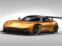 Aston Martin Vulcan 2016 3D model