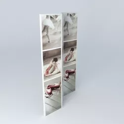 BALLERINA screen 3D model