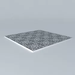 Beautiful tiles 3D model