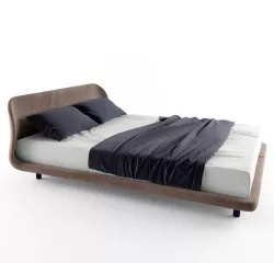 bed with a rounded back 3D model