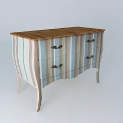 Bedroom dresser  3D model