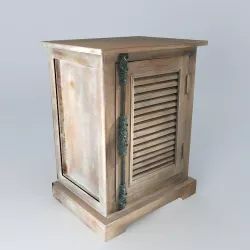 Bedside BLINDS 3D model