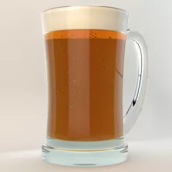 beer glass 3D model