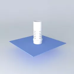 Bell siphon 3D model