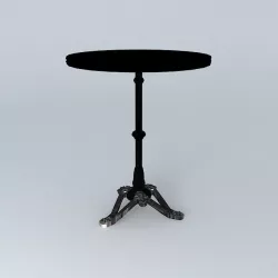 Bistro table 3D model