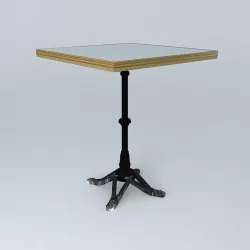 Bistro table 3D model